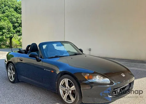2008 Honda S2000 z USA, uszkodzony, nr VIN JHMAP21428S001341